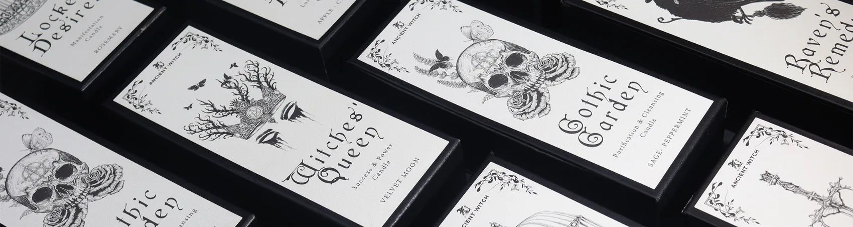 Bougies rituelles Ancient Witch