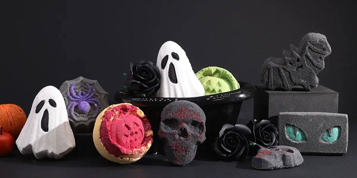 Gama de bombas de baño Halloween