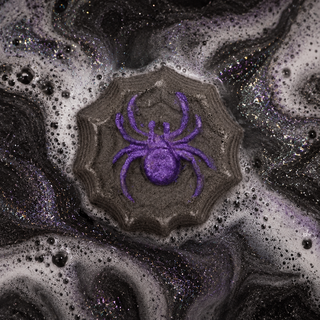 Bomba de baño araña