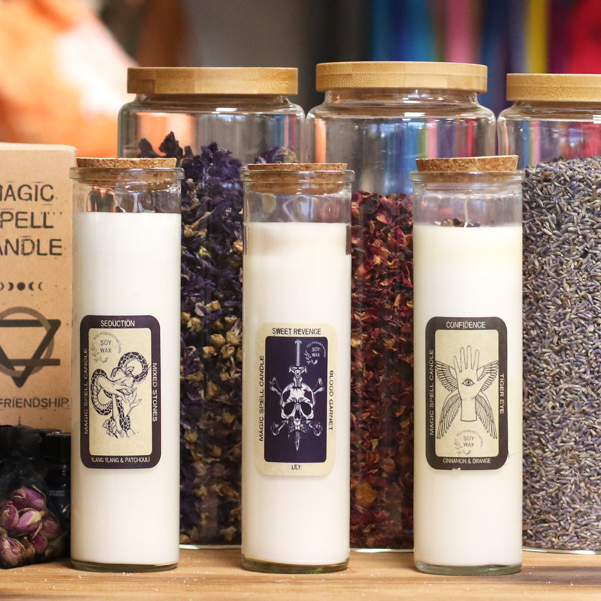 Velas mágicas rituales