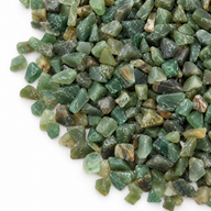 Fragmentos de piedra preciosa de aventurina verde a granel - 1 KG
