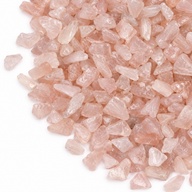 Fragmentos de cuarzo rosa a granel - 1 kg