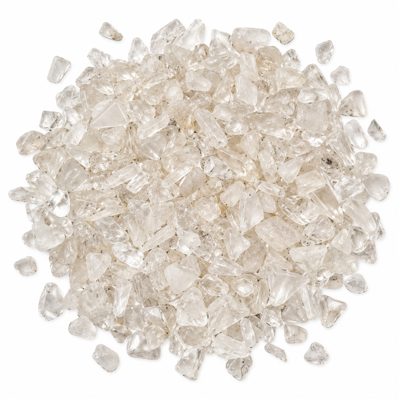 Fragmentos de cuarzo transparente a granel - 1 kg