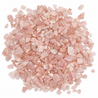 Fragmentos de cuarzo rosa a granel - 1 kg