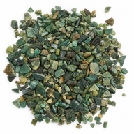 Fragmentos de piedra preciosa de aventurina verde a granel - 1 KG