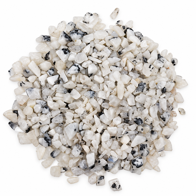 Piedras semipreciosas a granel Rainbow Moon Chips - 1 KG