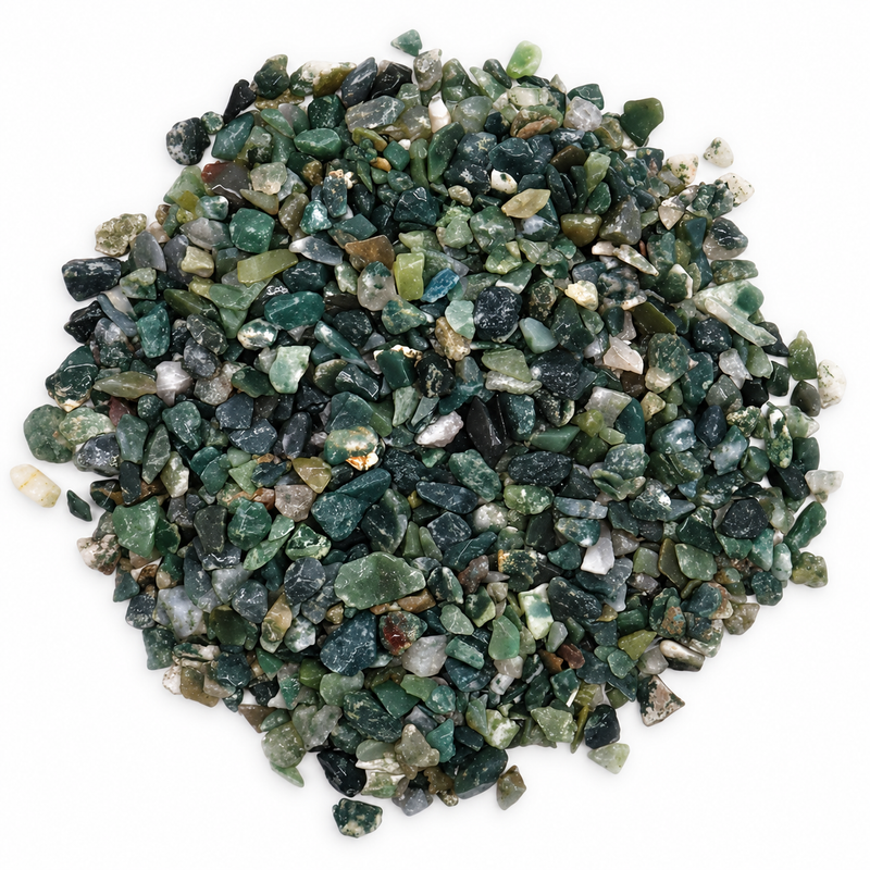 Ágata Musgosa en Piedras Semipreciosas a Granel - 1KG