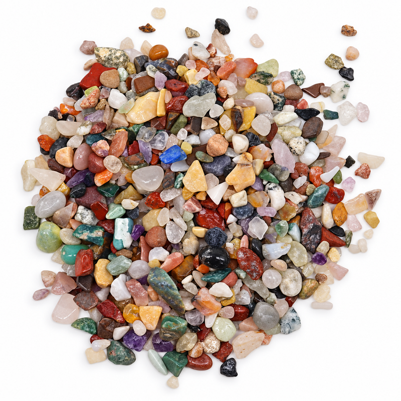Chips de piedras preciosas naturales variadas - 1KG