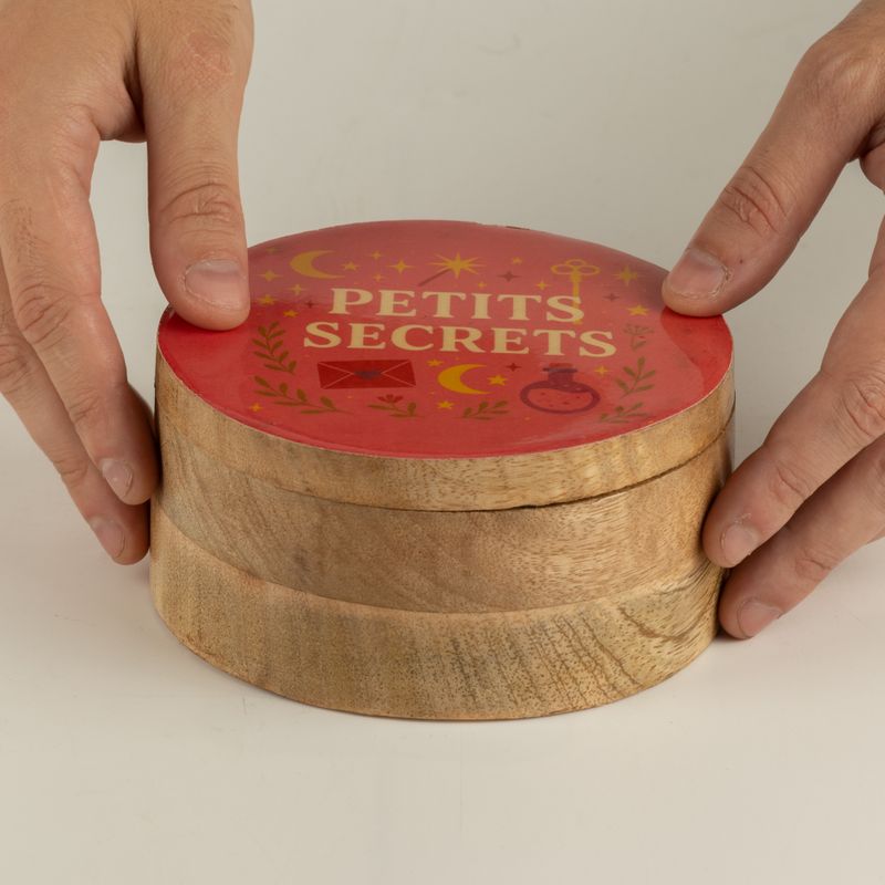 Caja esmaltada redonda - Petite Secrets
