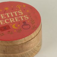 Caja esmaltada redonda - Petite Secrets
