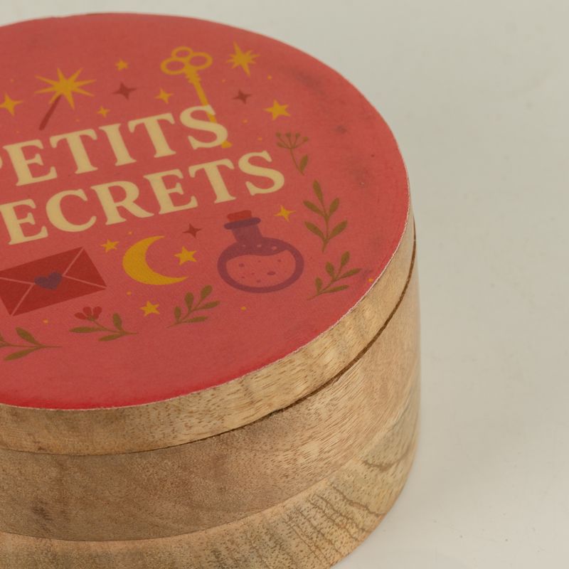 Caja esmaltada redonda - Petite Secrets