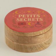 Caja esmaltada redonda - Petite Secrets