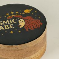 Caja redonda esmaltada - Cosmic Babe