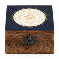 Caja esmaltada pequeña - Acuario