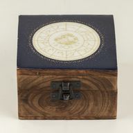 Caja esmaltada pequeña - Acuario