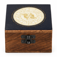 Caja esmaltada pequeña - Piscis
