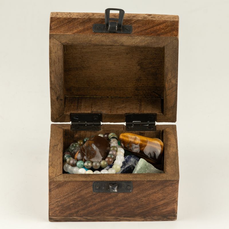 Caja esmaltada pequeña - Piscis