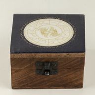 Caja esmaltada pequeña - Piscis