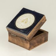 Caja esmaltada pequeña - Aries