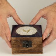 Caja pequeña esmaltada - Tauro