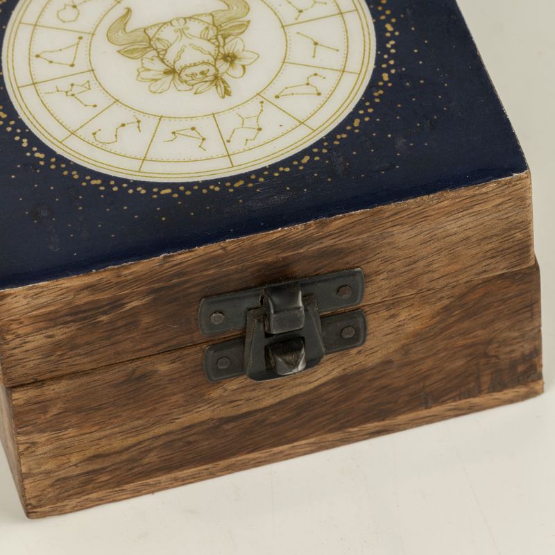 Caja pequeña esmaltada - Tauro