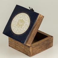 Caja pequeña esmaltada - Leo