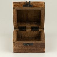 Caja pequeña esmaltada - Leo