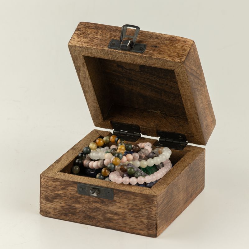 Caja pequeña esmaltada - Virgo