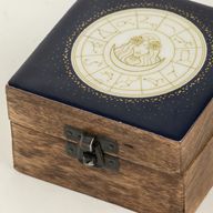 Caja pequeña esmaltada - Virgo