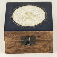 Caja pequeña esmaltada - Virgo