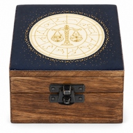 Caja pequeña esmaltada - Libra
