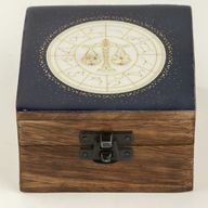 Caja pequeña esmaltada - Libra