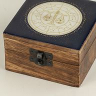 Caja pequeña esmaltada - Libra