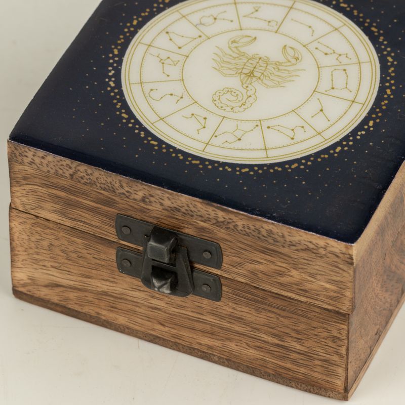 Caja pequeña esmaltada - Escorpio