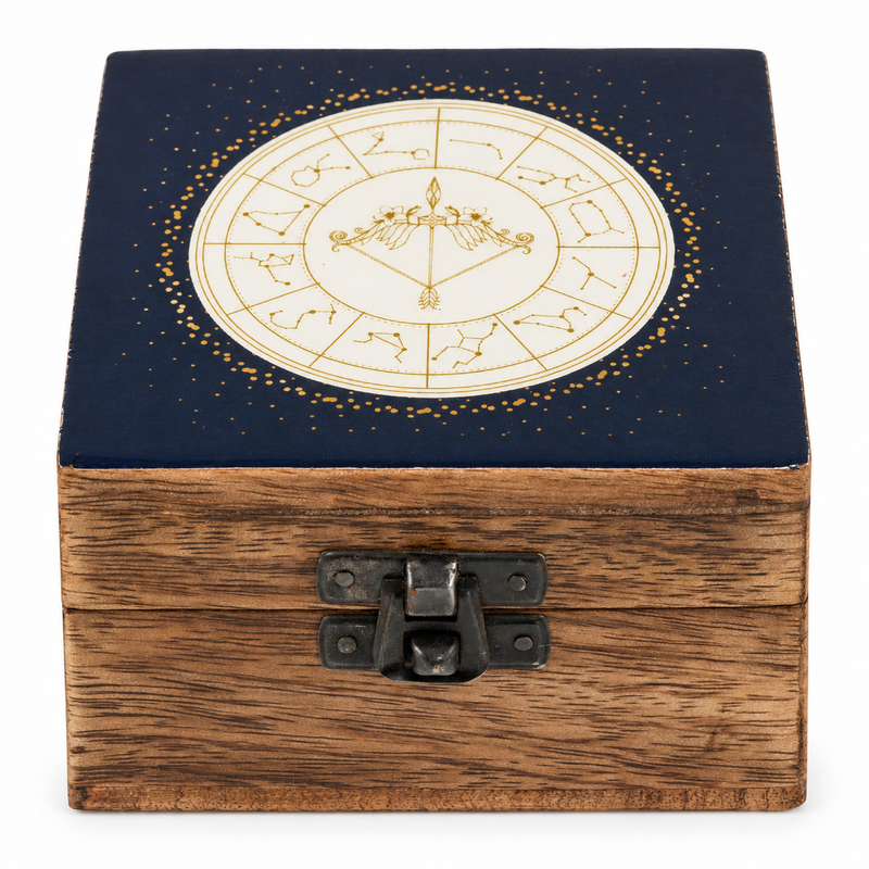 Caja pequeña esmaltada - Sagitario