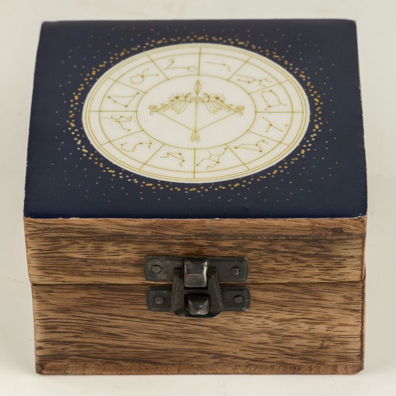 Caja pequeña esmaltada - Sagitario