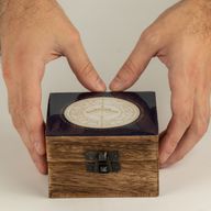 Caja pequeña esmaltada - Sagitario