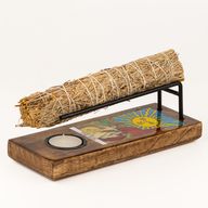 Quemador esmaltado para atados de salvia grandes – El Sol