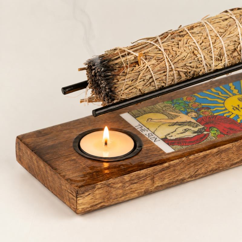 Quemador esmaltado para atados de salvia grandes – El Sol