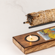 Quemador esmaltado para atados de salvia grandes – La Luna