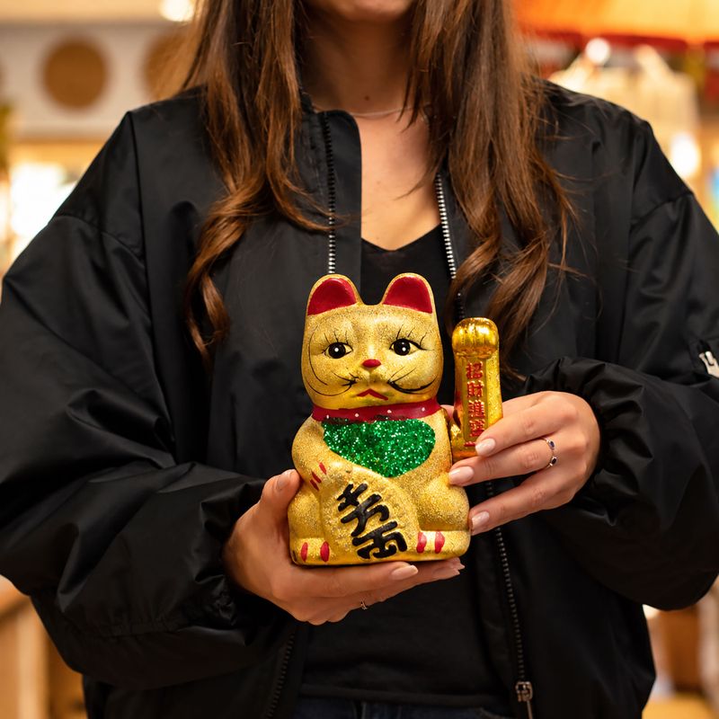Gato de la suerte clásico