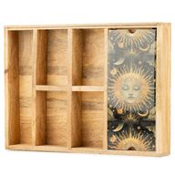 Bandeja de tarot Sun Goddess con soporte para cartas