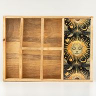 Bandeja de tarot Sun Goddess con soporte para cartas