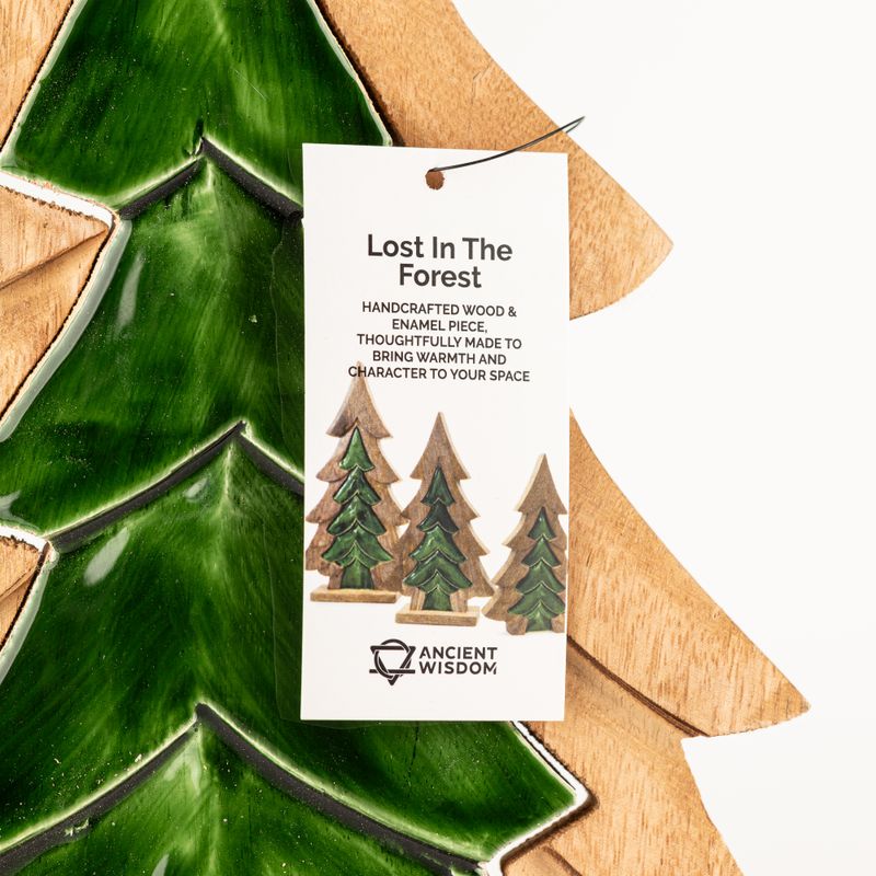 Lost in the Forest - Árbol grande en 3D (39,5x24x2,5 cm)
