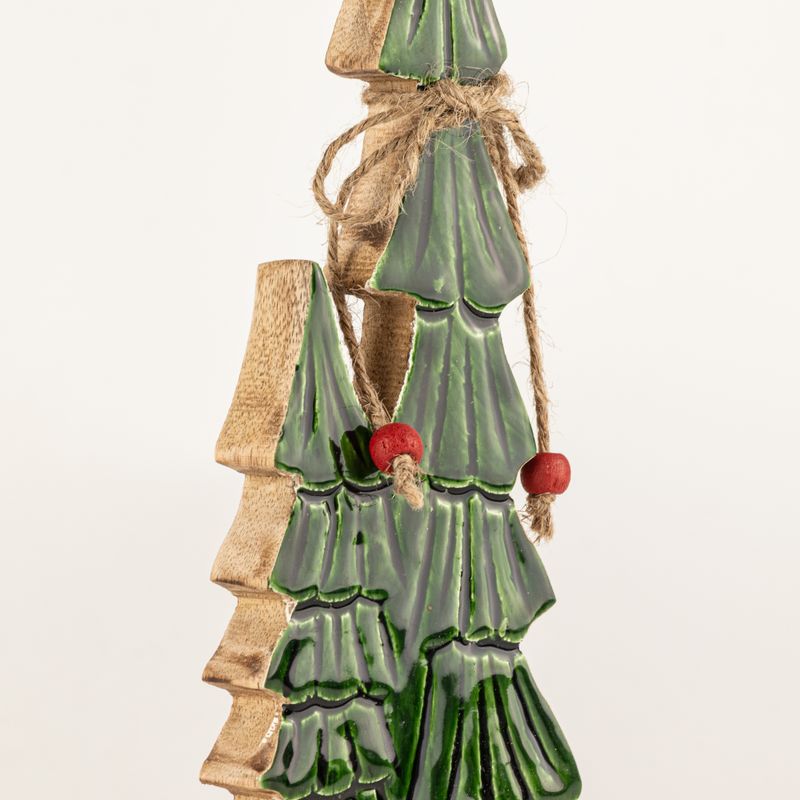 Lost in the Forest - Pequeño - Dos árboles esmaltados - (25x8x2.5cm)