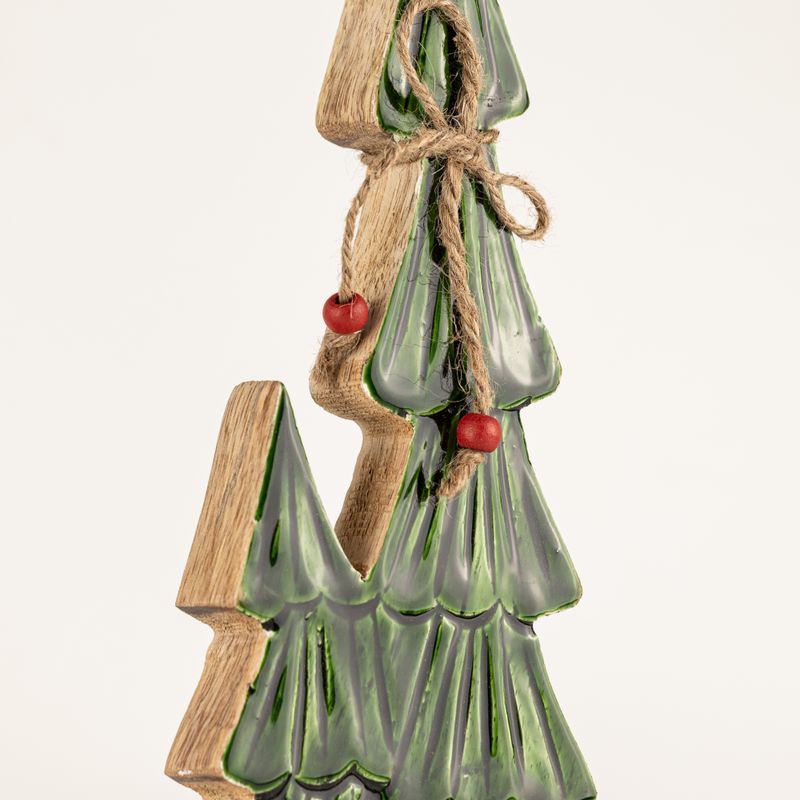 Lost in the Forest - Mediano - Dos árboles esmaltados - (34x11x2,5cm)