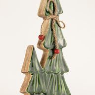 Lost in the Forest - Mediano - Dos árboles esmaltados - (34x11x2,5cm)