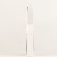 Ángel de madera de mango - Acabado en blanco con decoración de hierro recortada - 22 cm