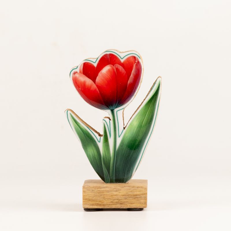 Plantas de madera para el hogar - Mini Tulipán