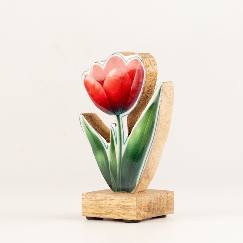 Plantas de madera para el hogar - Mini Tulipán